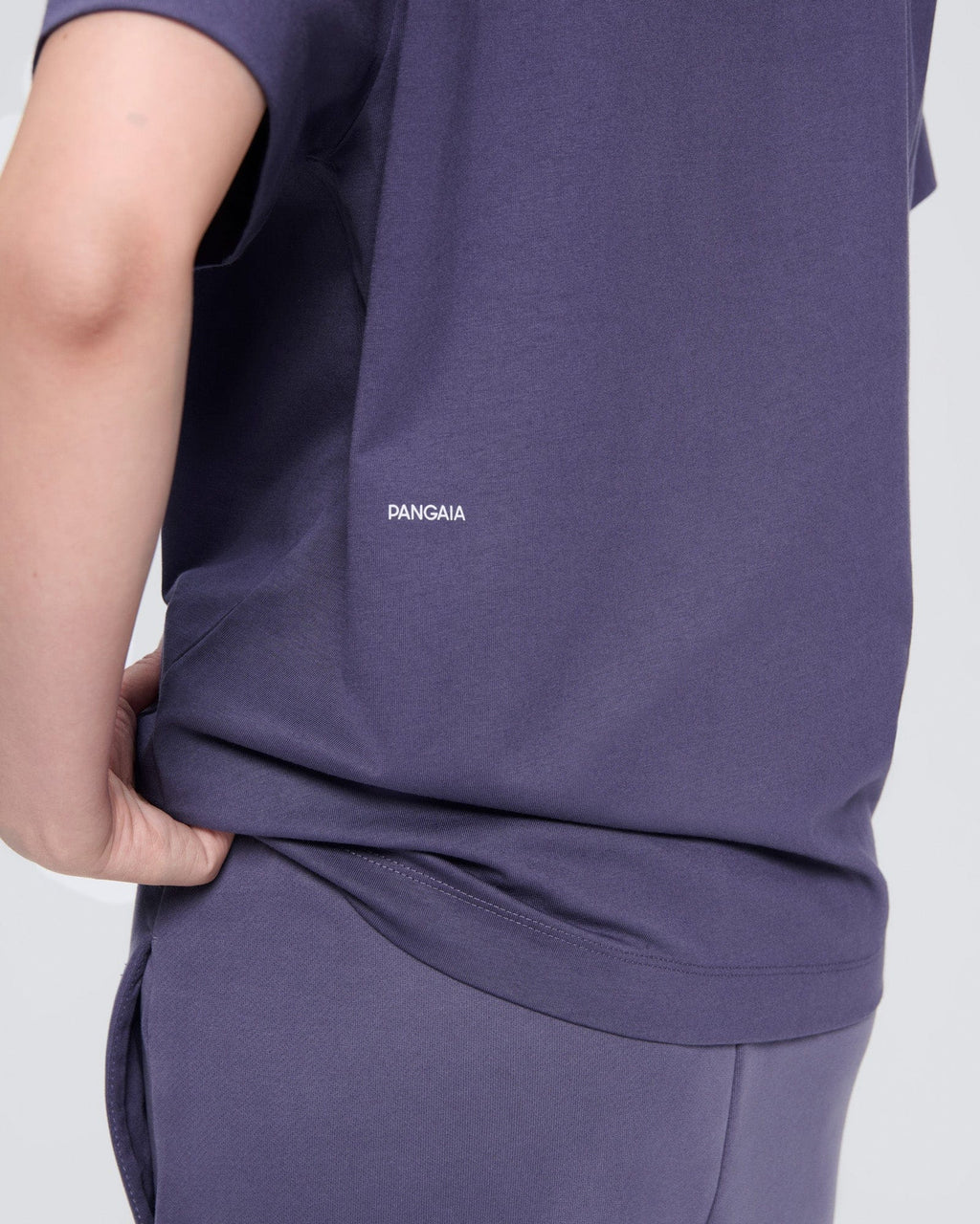 Womens 365 Midweight T-Shirt—Slate Blue