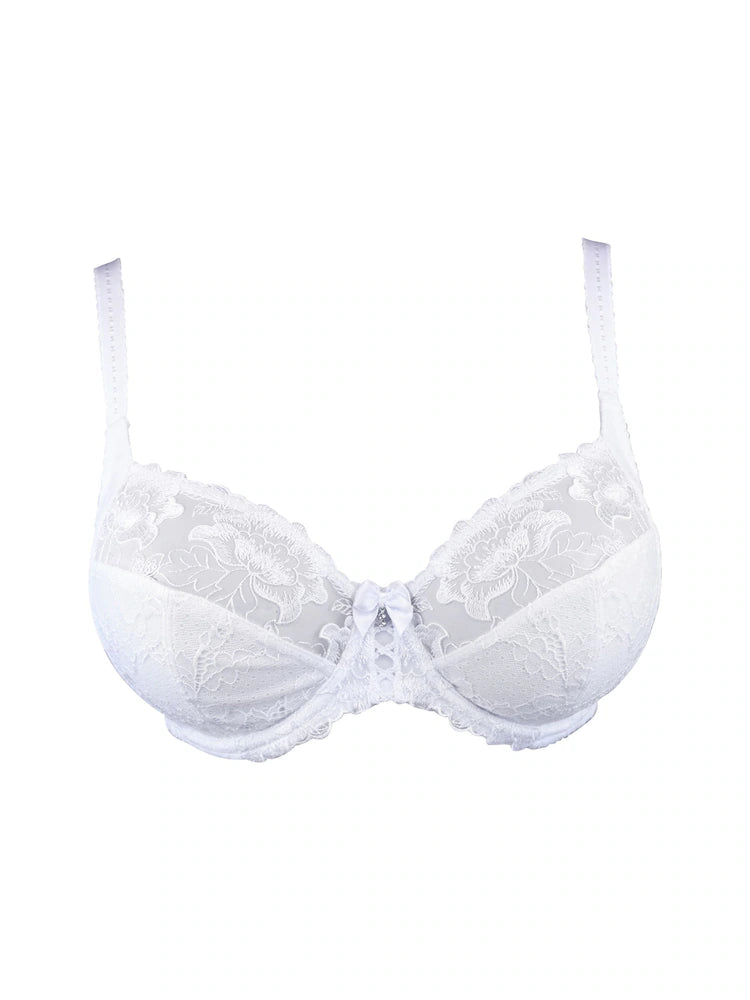 Pour Moi White Non Padded Sofia Bra