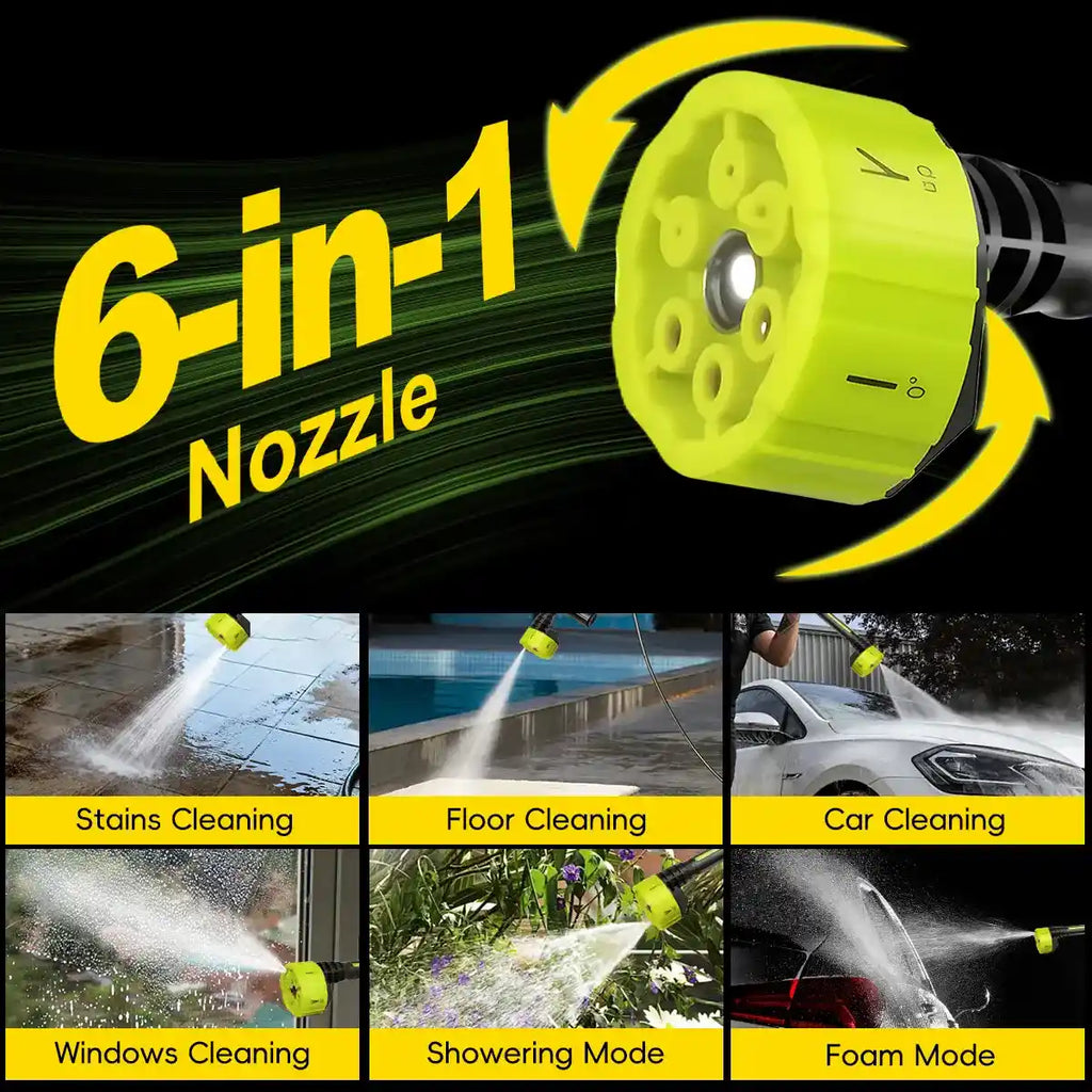 Go Anywhere, Clean Anything: Ultra-Powerful Cordless Pressure Washer