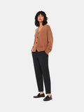 Whistles Black Lily Cigarette Trousers