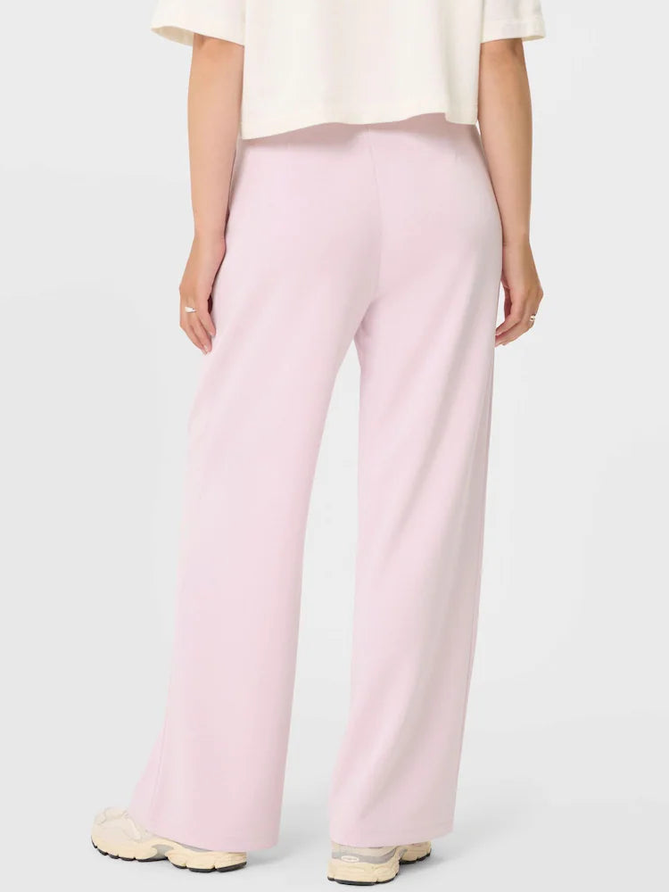 Sweaty Betty Pink Sand Wash Wide Leg Trousers