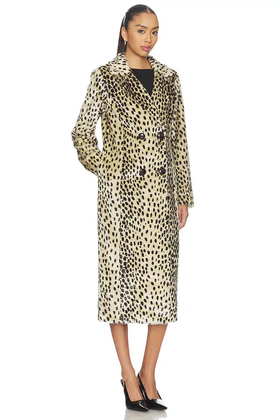REVOLVE Perry Faux Fur Coat