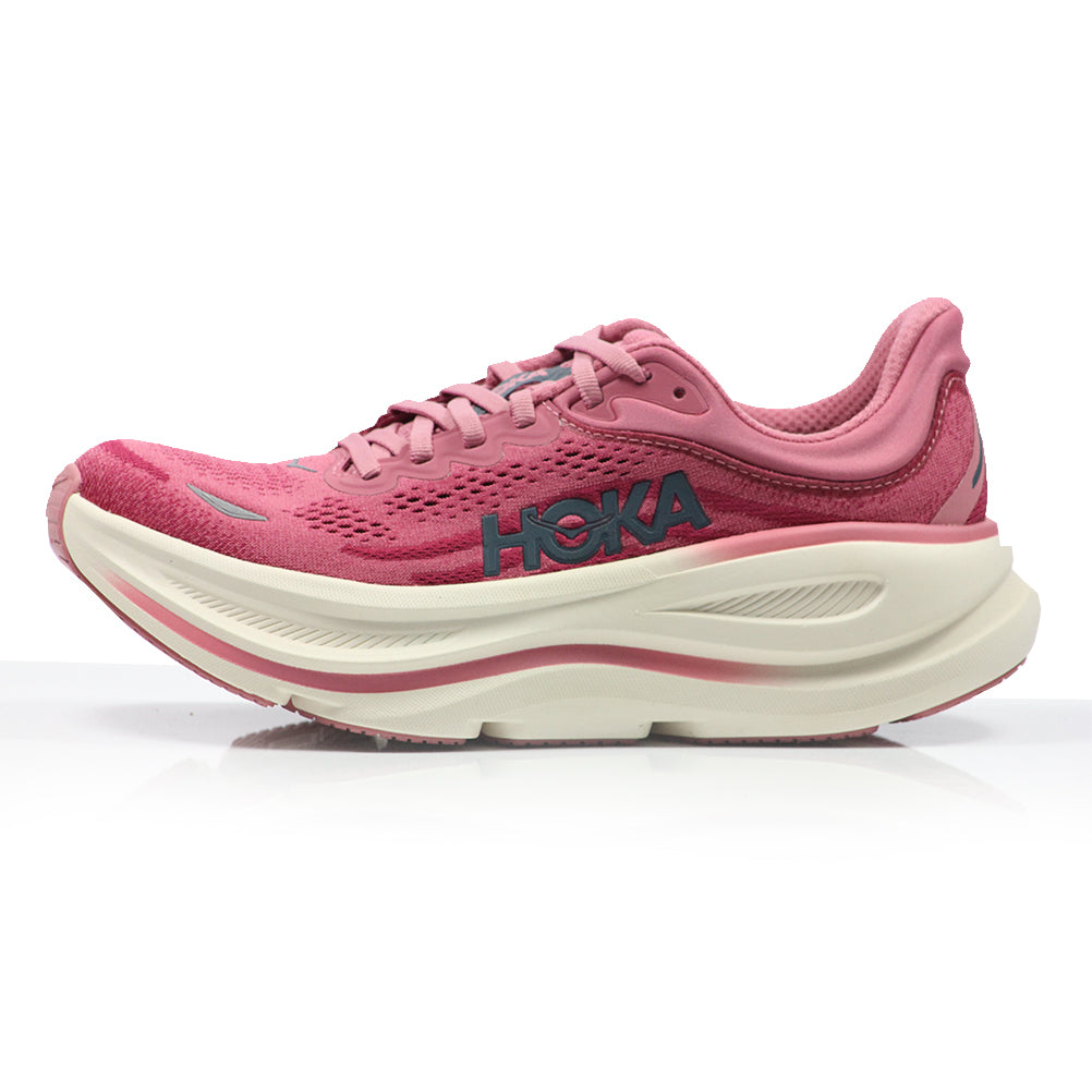 Hoka Bondi 9 Wide Fit Women's Running Shoe -  Lingonberry/Cranberry