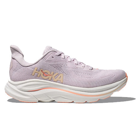 Hoka Clifton 10 Women's Running Shoe - Lilac Cream /Tangerine Glow