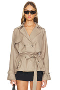 TRENCHEROUS Short Sleeve Coat