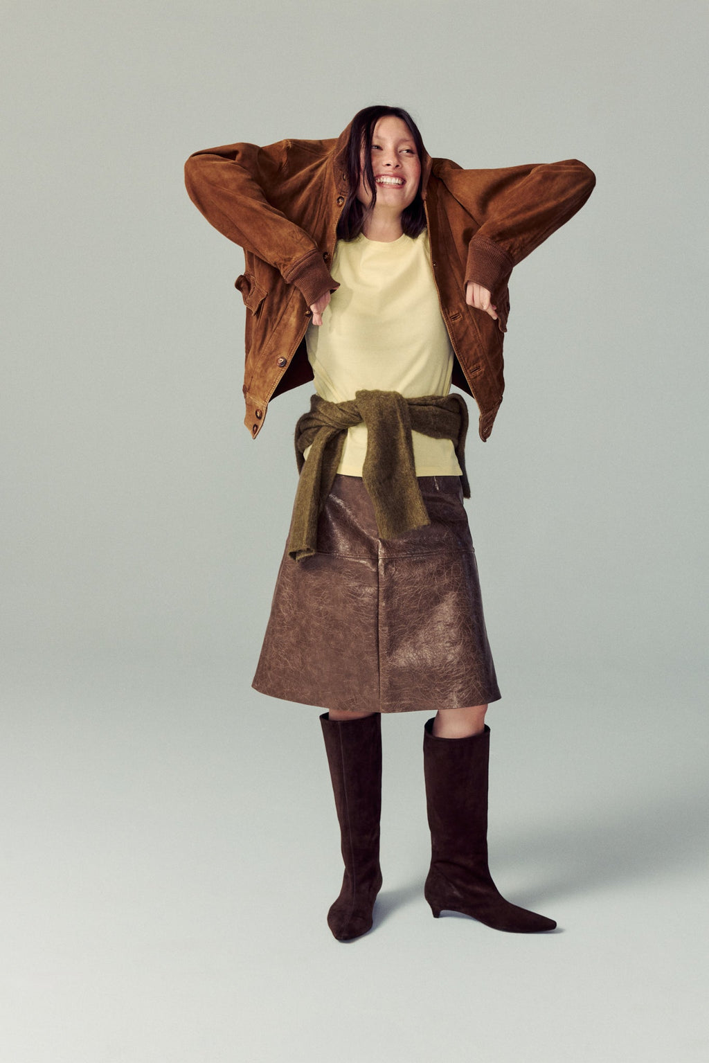 Novelda Brown Suede Boot