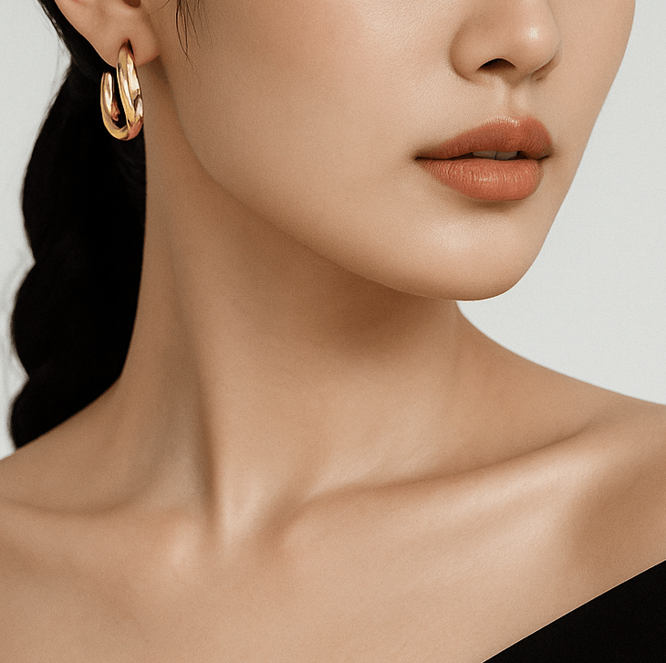 Luxe Twist Stud
