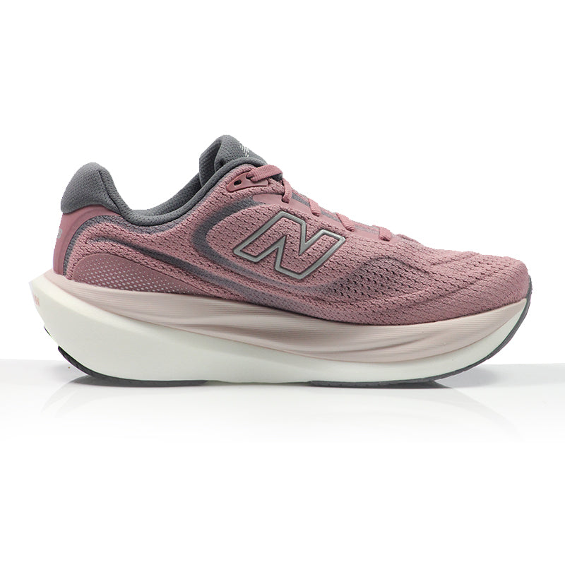 New Balance 1080v15 Women's Running Shoe - Rosewood/Silver Metallic/Neptune Grey