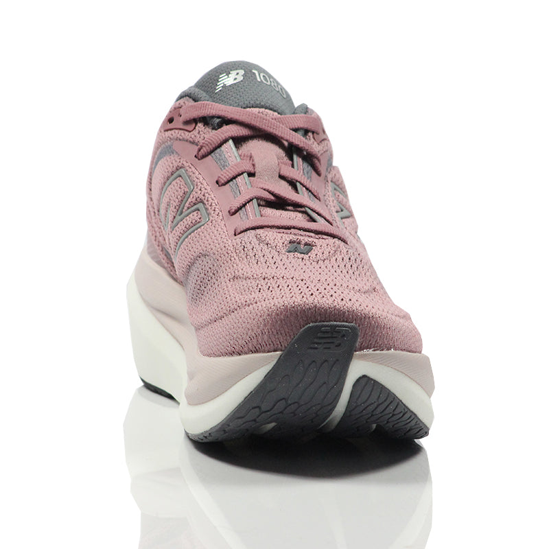 New Balance 1080v15 Women's Running Shoe - Rosewood/Silver Metallic/Neptune Grey