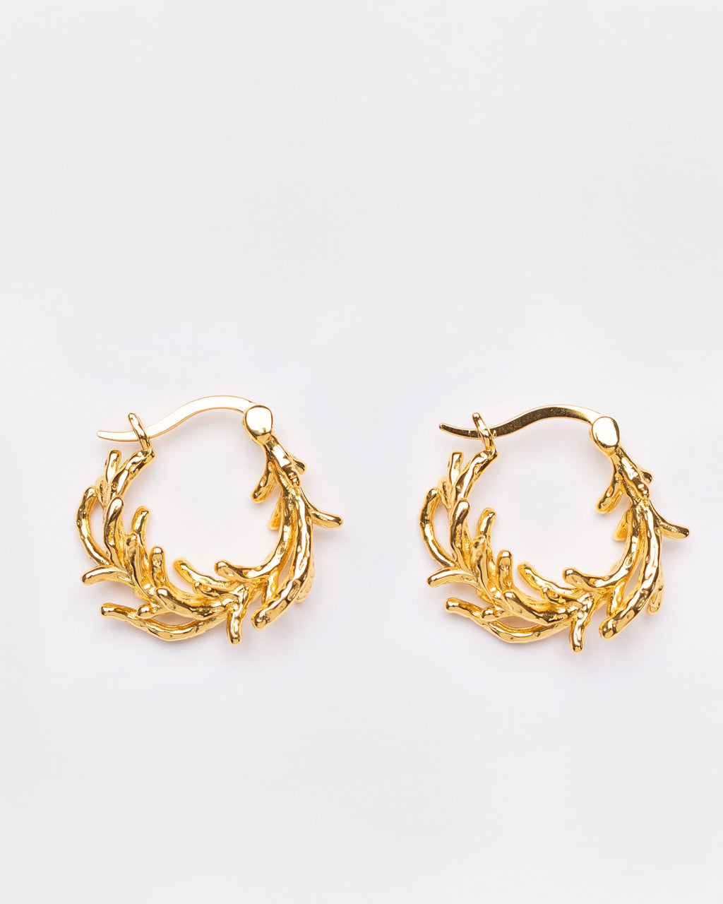 Ocean Coral Hoops