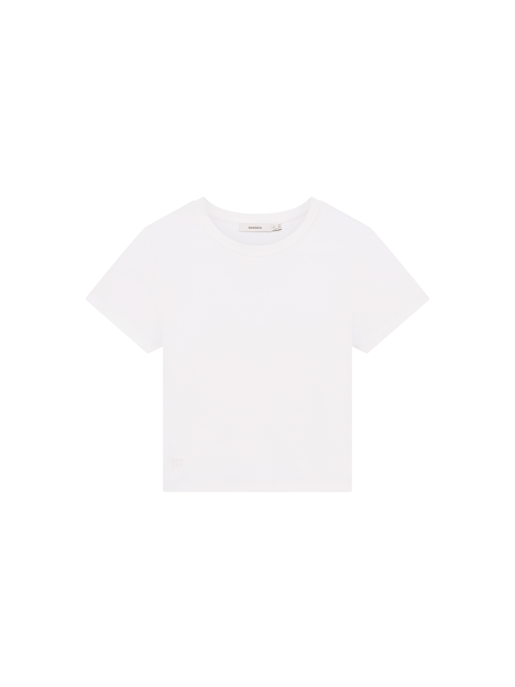 Womens Cropped T-Shirt—Off-White