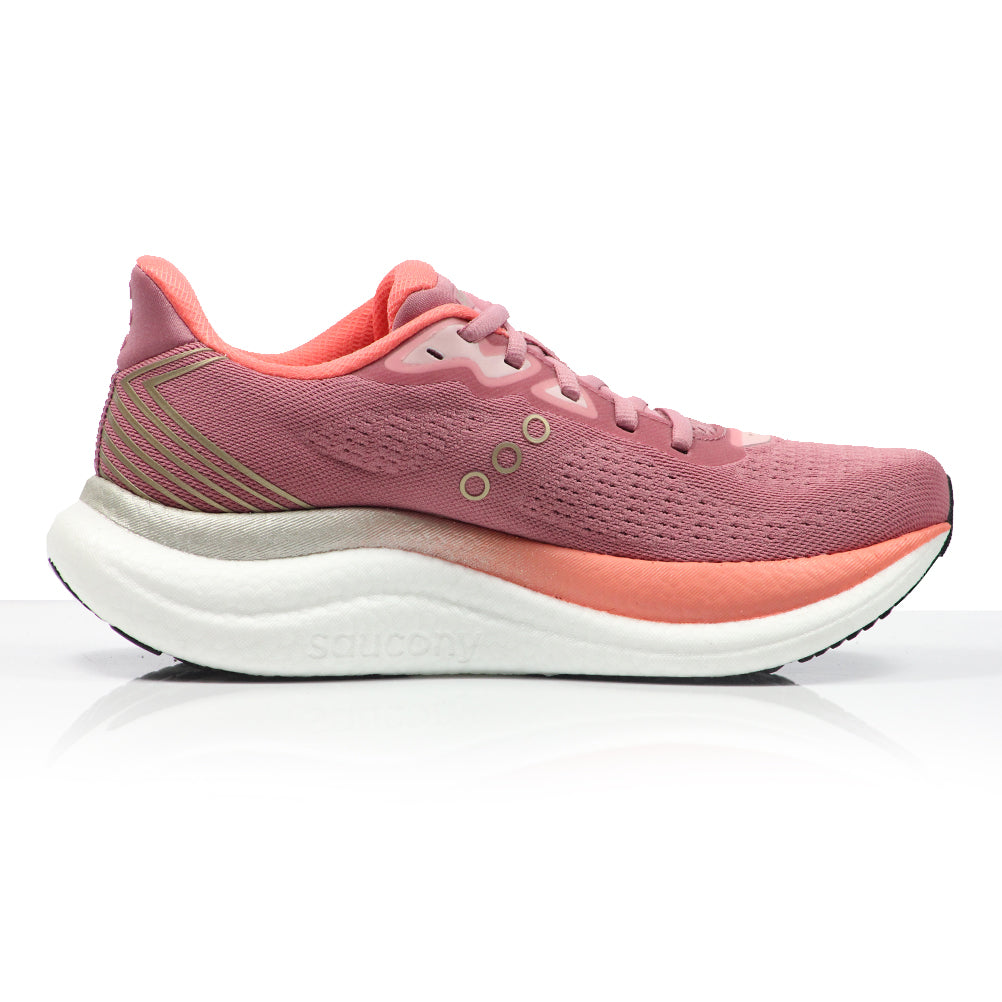 Saucony Triumph 23 Women's Running Shoe - Mauve/Black