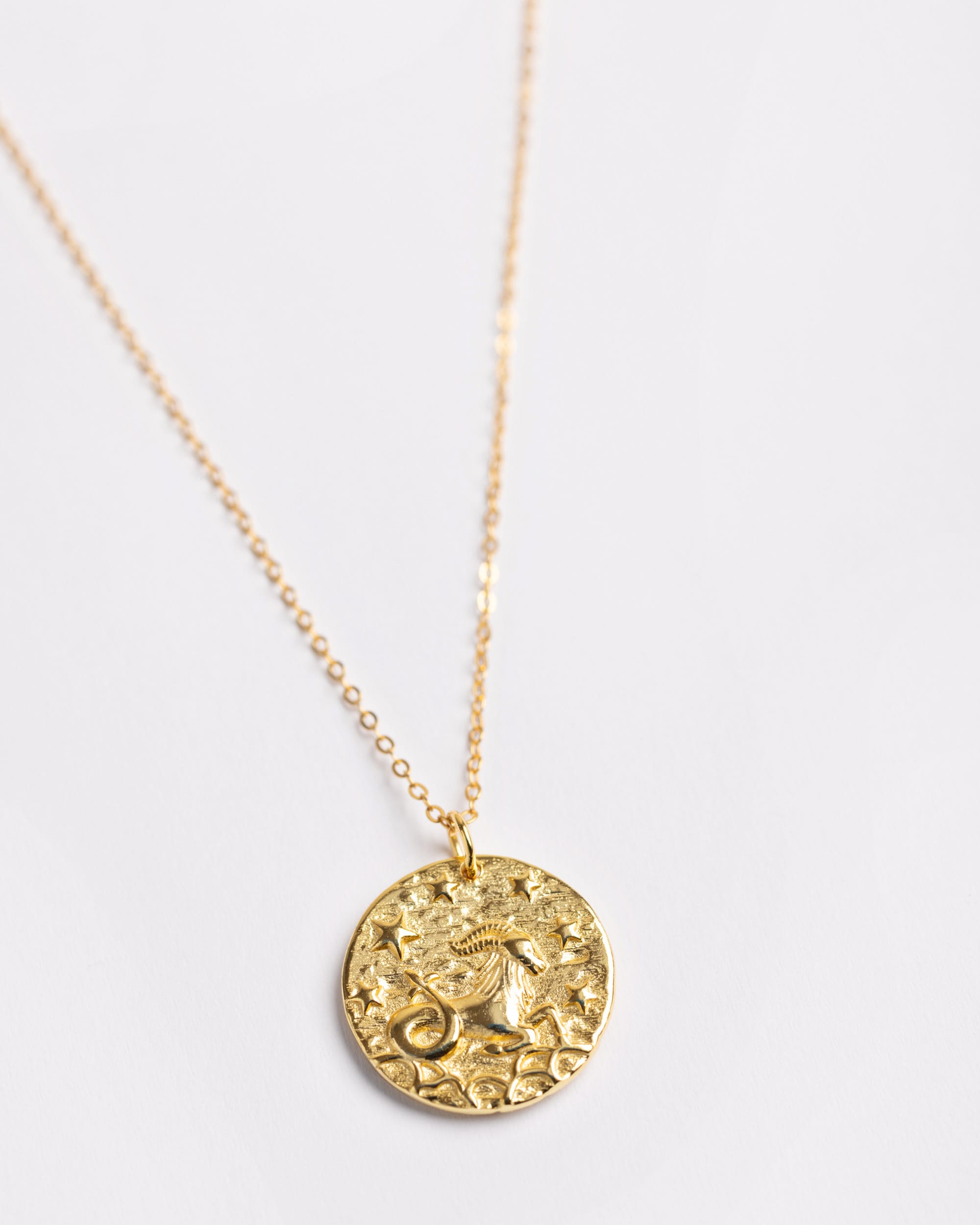 The Capricorn Baroque Pendant Necklace