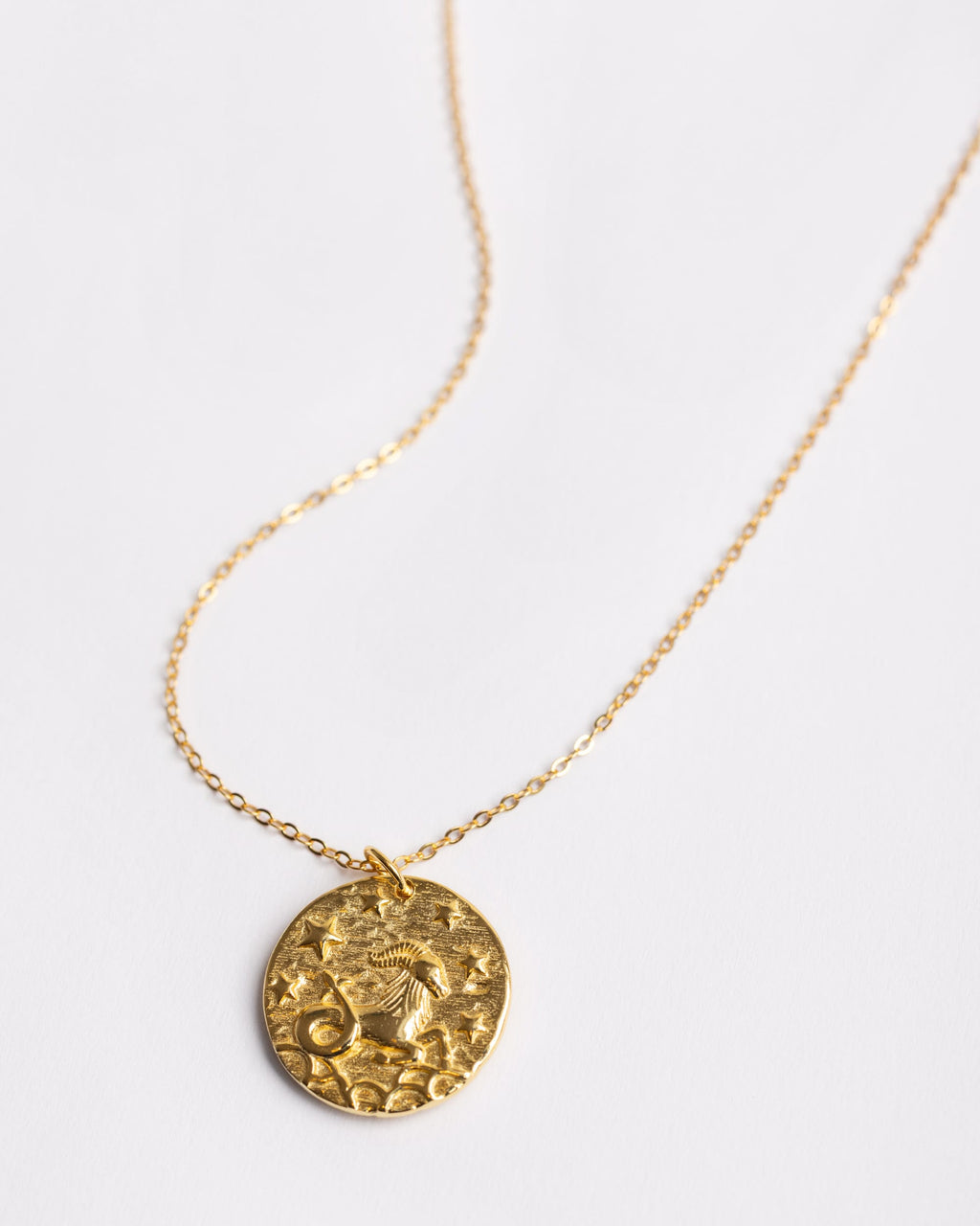 The Capricorn Baroque Pendant Necklace