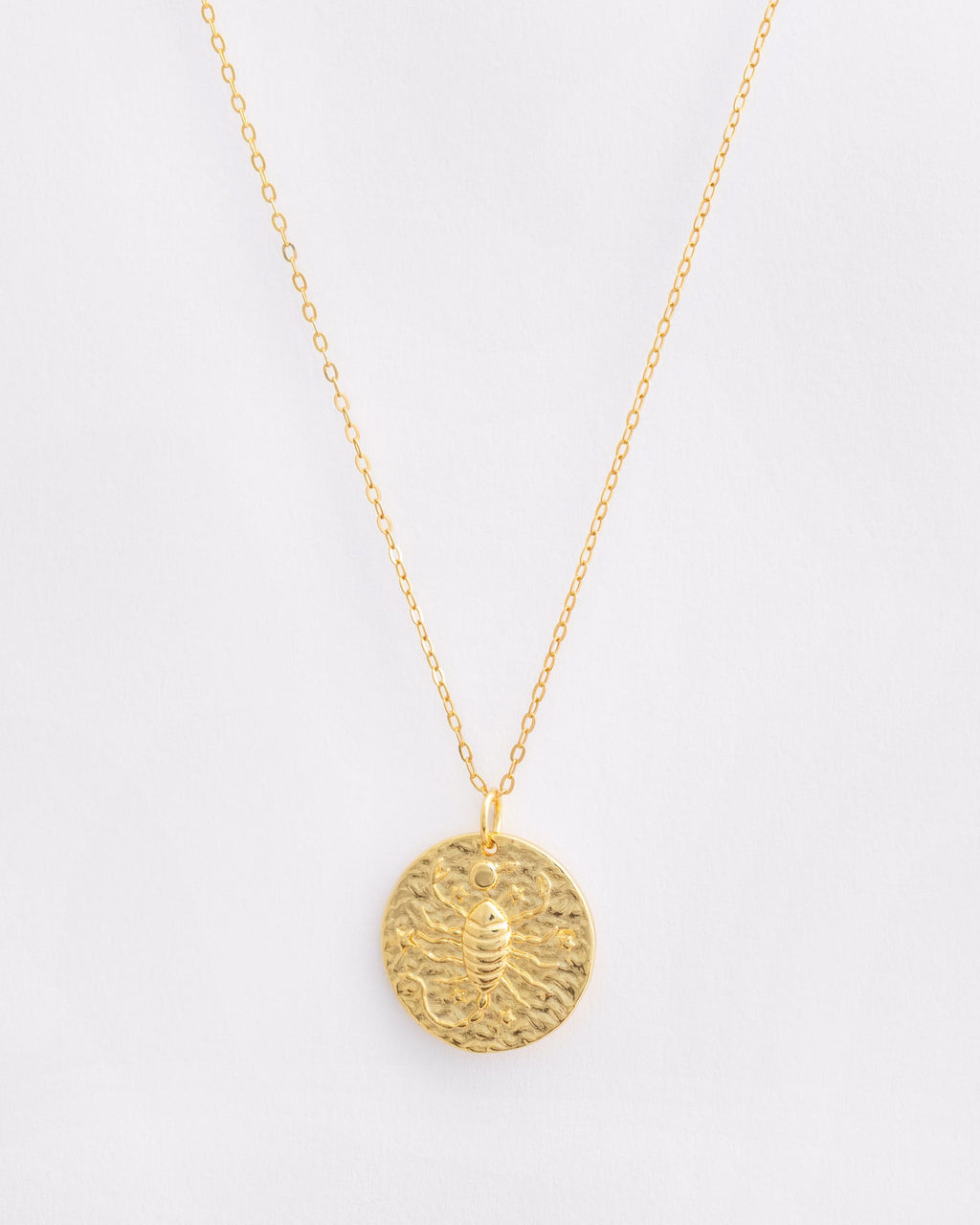 The Scorpio Baroque Pendant Necklace
