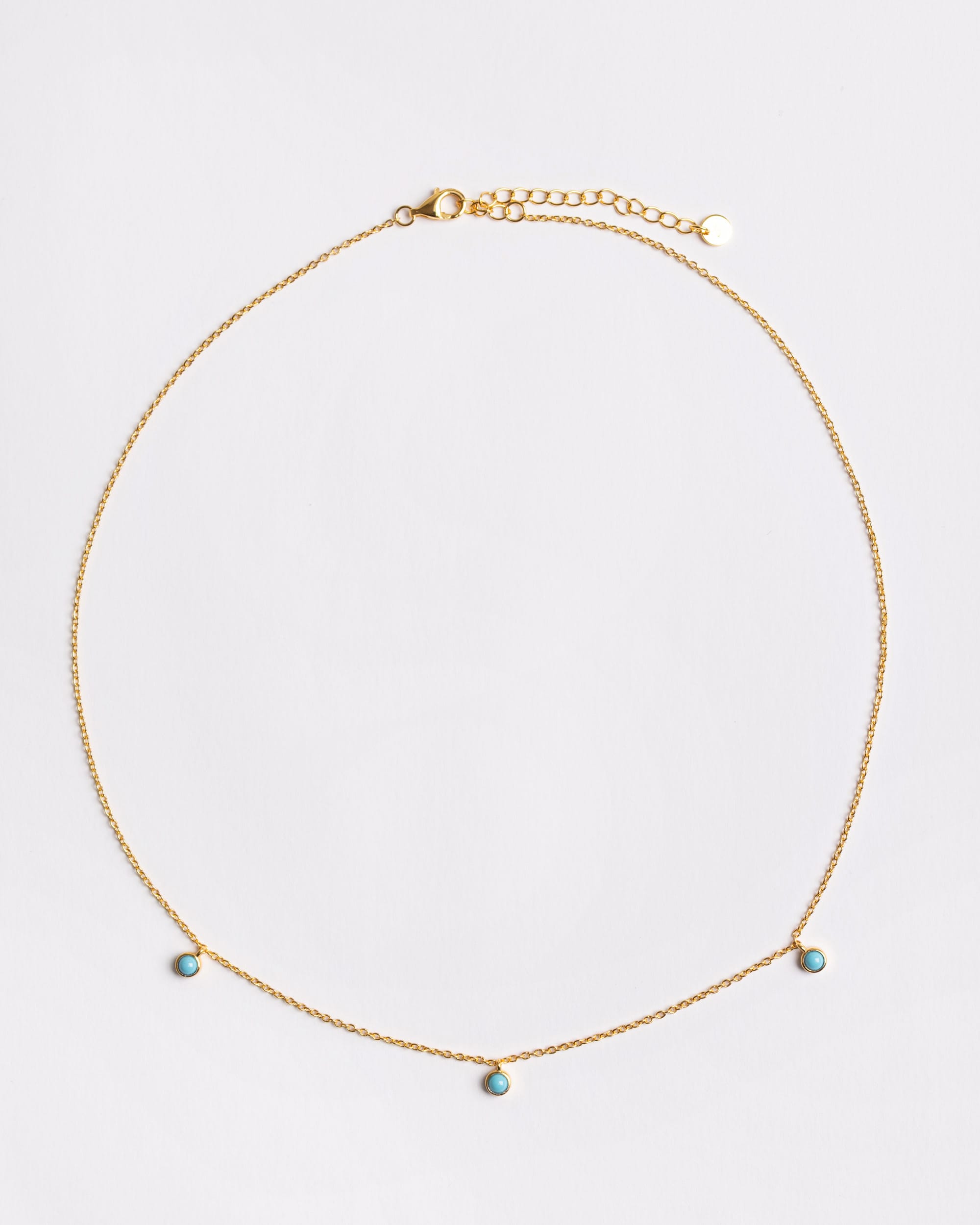 The Trio Turquoise Necklace