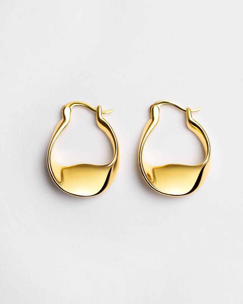 Twist Form Hoops