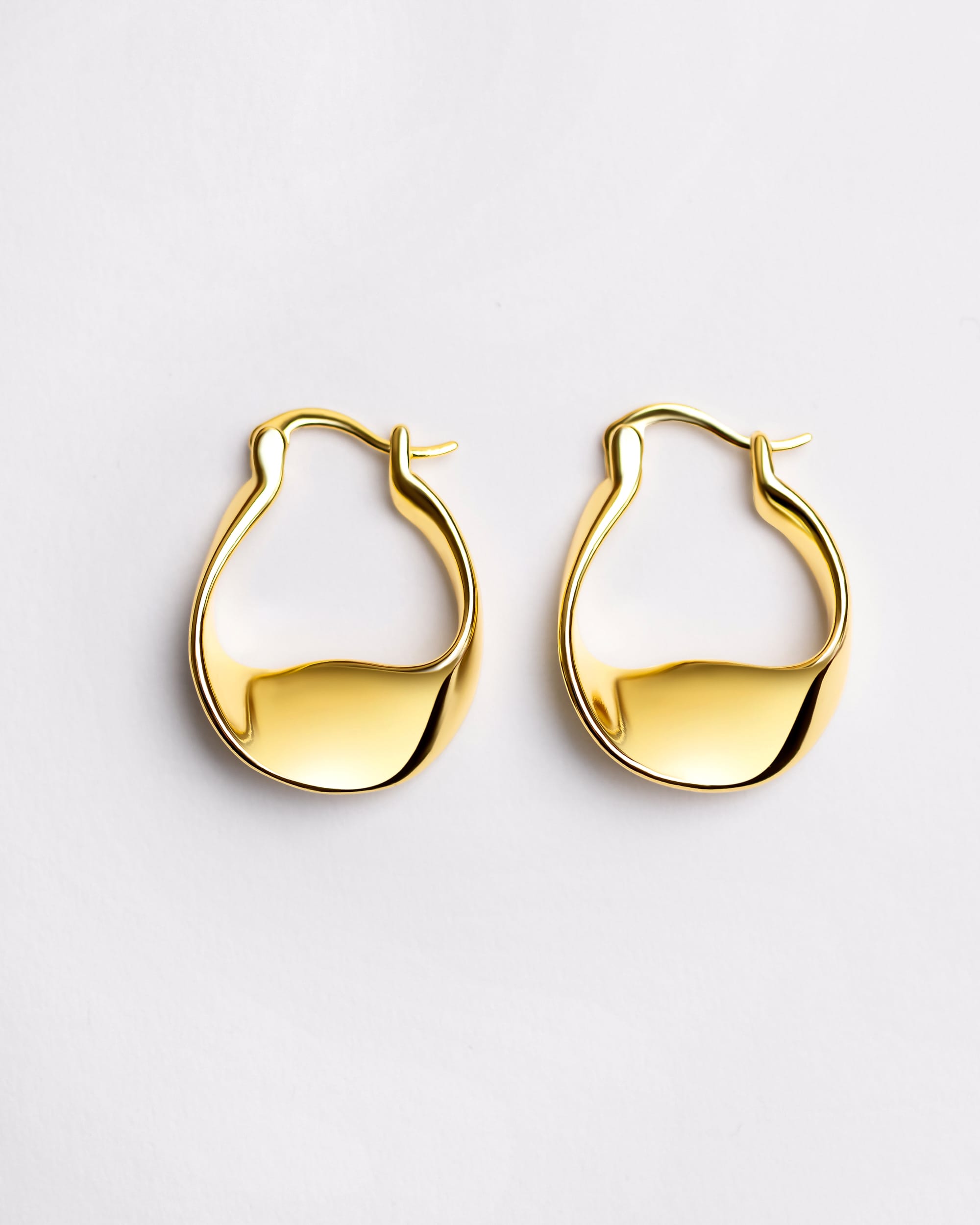 Twist Form Hoops