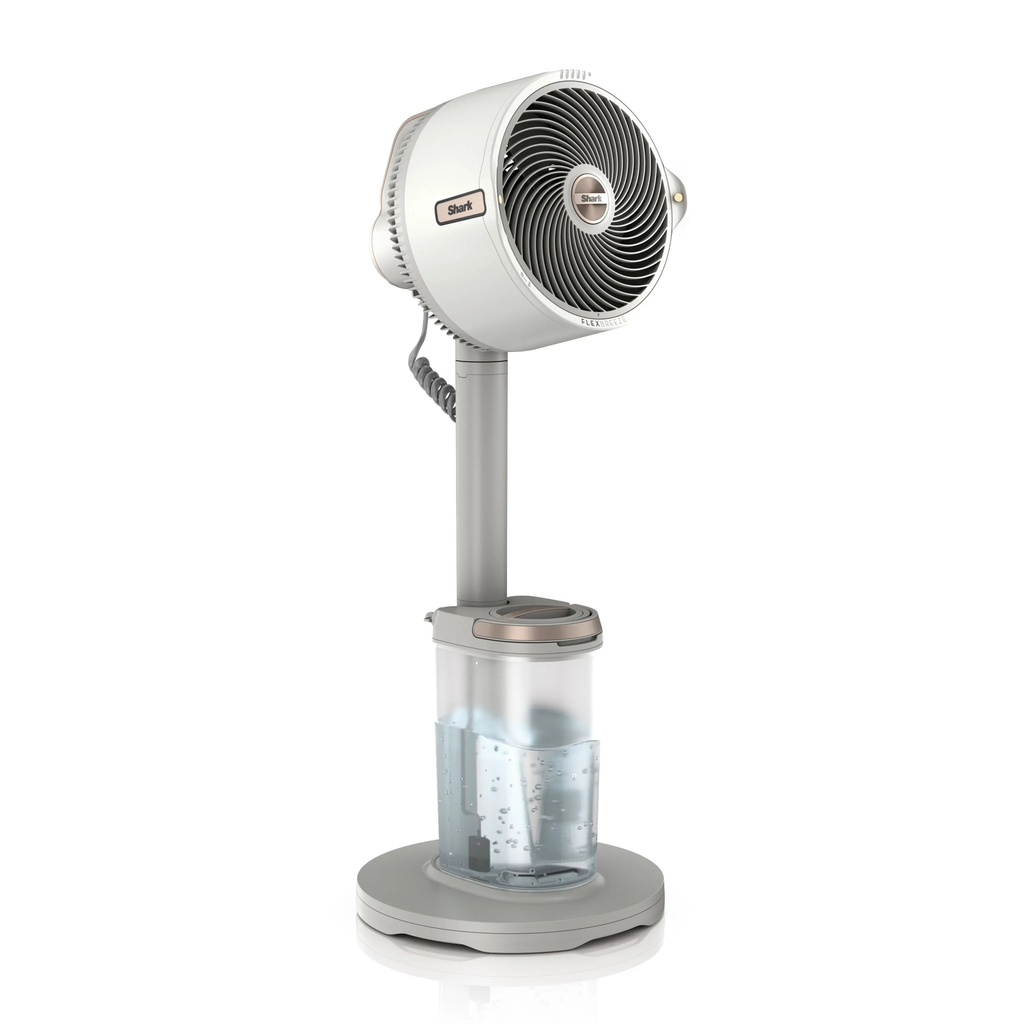 FlexBreeze Pro Mist Fan, Indoor/Outdoor, Cordless, Mist Tank, 20m, Pedestal/Table, 5 Speeds