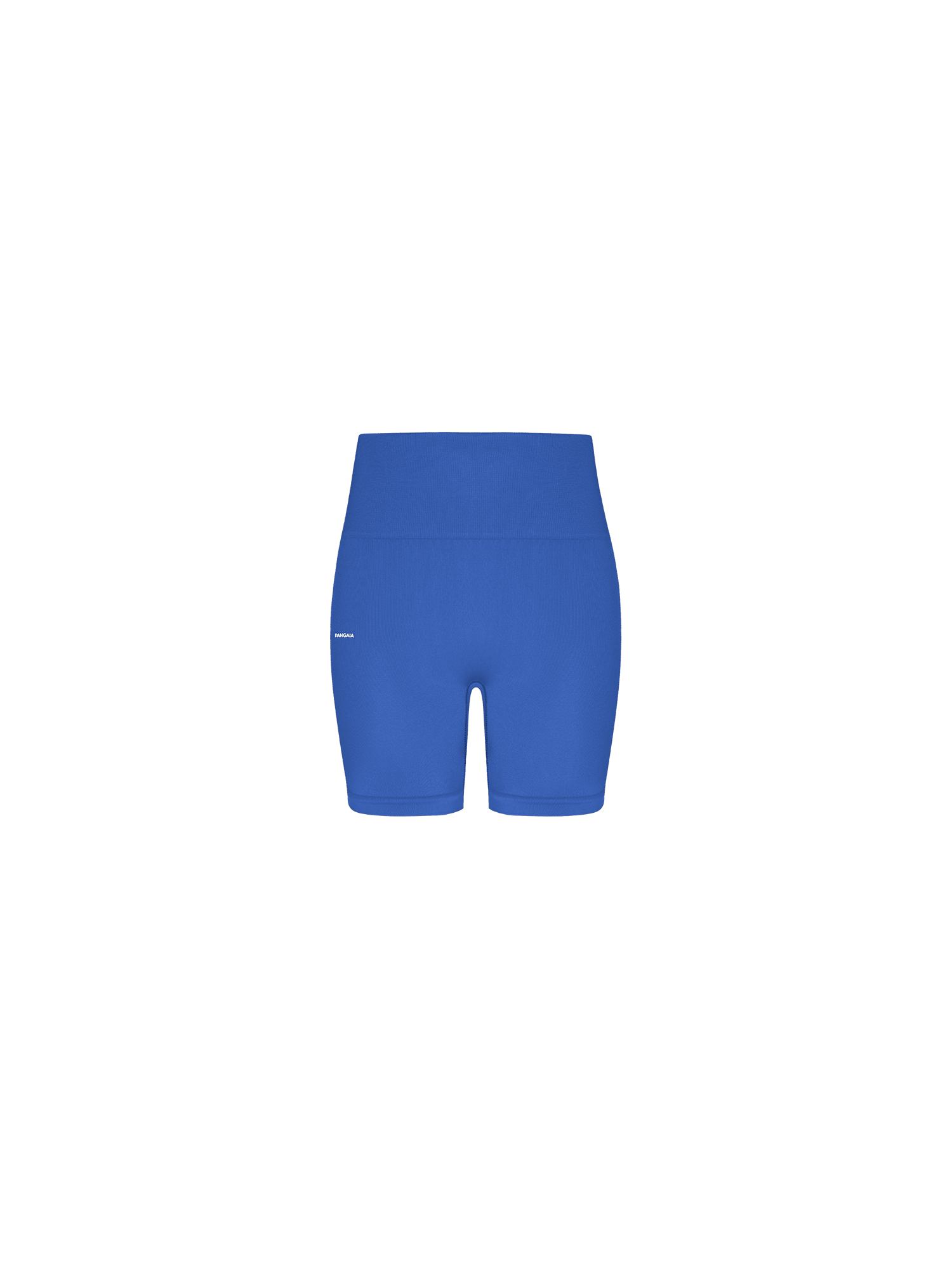 Womens 99% Bio-Based Compressive Shorts—Gaia Blue