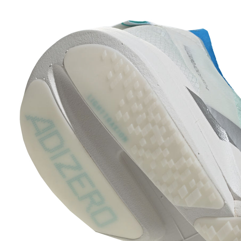 adidas Adizero Adios Pro 4 Women's Running Shoe - Hi-Res Aqua/Matte Silver/Grey One