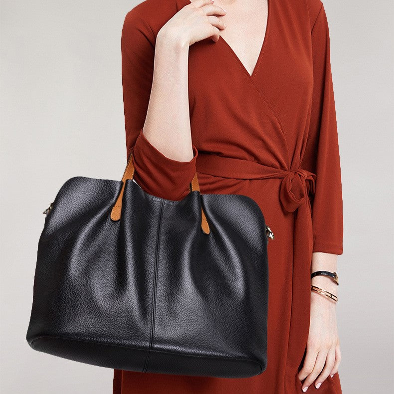 Lola Leather Tote Bag