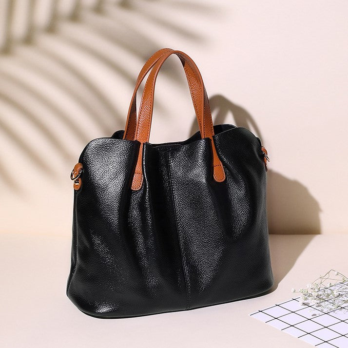 Lola Leather Tote Bag