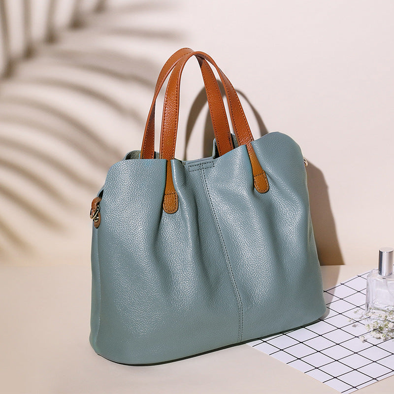 Lola Leather Tote Bag
