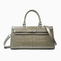 Chic Croc Pattern Tote Bag