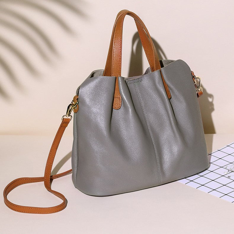 Lola Leather Tote Bag